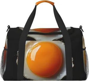 Egg Travel Duffel Bag Tote Bag Sports Gym Bag For Women And Men