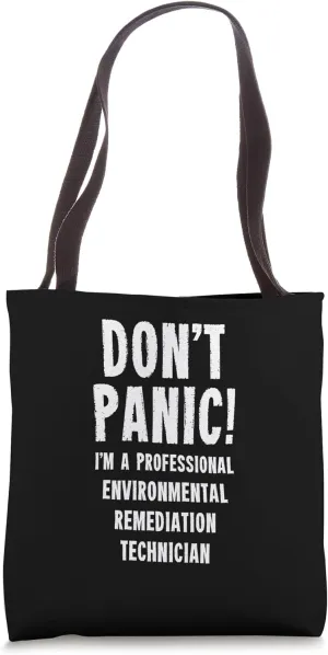Environmental Remediation Technician Tote Bag