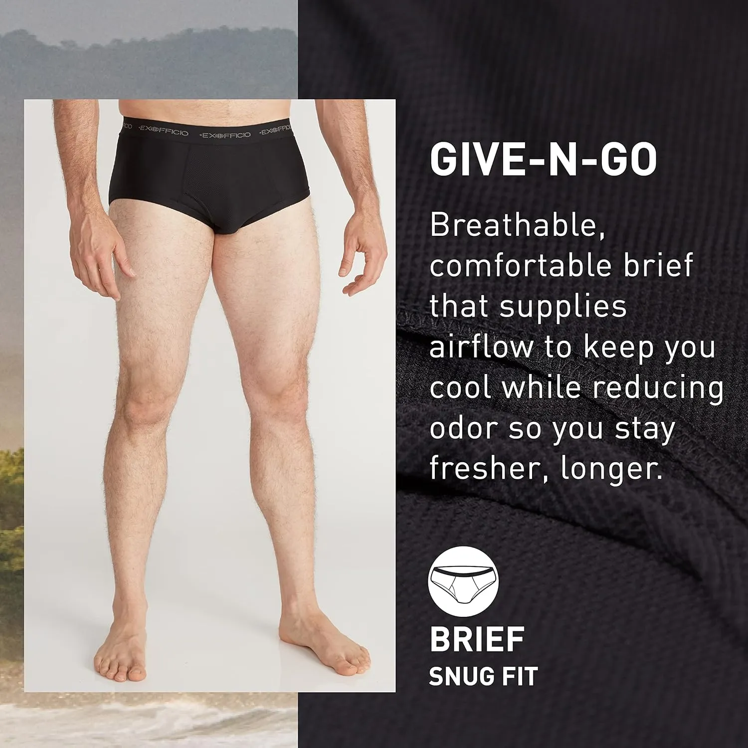 ExOfficio Men's Give-n-go Briefs