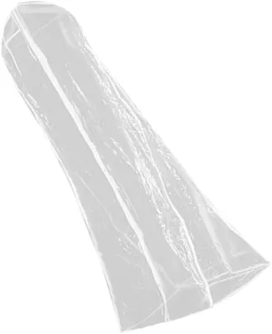 Extended Tailoring Wedding Dress Cover Full Length Storage Bag Bridal Gown Garment Cover Non-woven Fabric