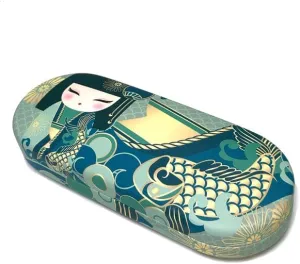 Eyeglasses case ladies Cleaning cloth