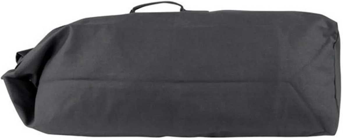 Farm Blue Top Load Duffle Bag -Military Duffel Bags - Heavy Duty Army Grade Cotton Canvas Duffel Bags For Men Women & Students - Front Loading Tactical Gear Sack - 21" x 36" - Black