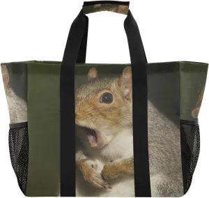 Foldable Grocery Reusable Tote Grocery Bag, Travel Canvas Shoulder Bags, Large Casual Laundry Pool Beach Bag