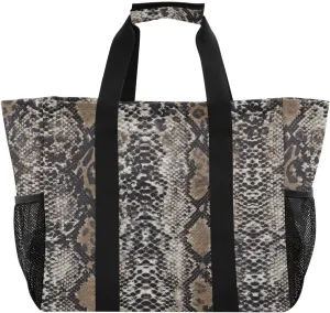 Foldable Grocery Reusable Tote Grocery Bag, Travel Canvas Shoulder Bags, Large Casual Laundry Pool Beach Bag
