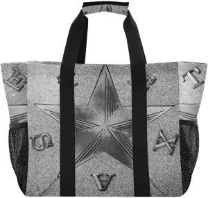 Foldable Grocery Reusable Tote Grocery Bag, Travel Canvas Shoulder Bags, Large Casual Laundry Pool Beach Bag