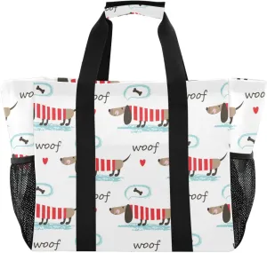 Foldable Grocery Reusable Tote Grocery Bag, Travel Canvas Shoulder Bags, Large Casual Laundry Pool Beach Bag