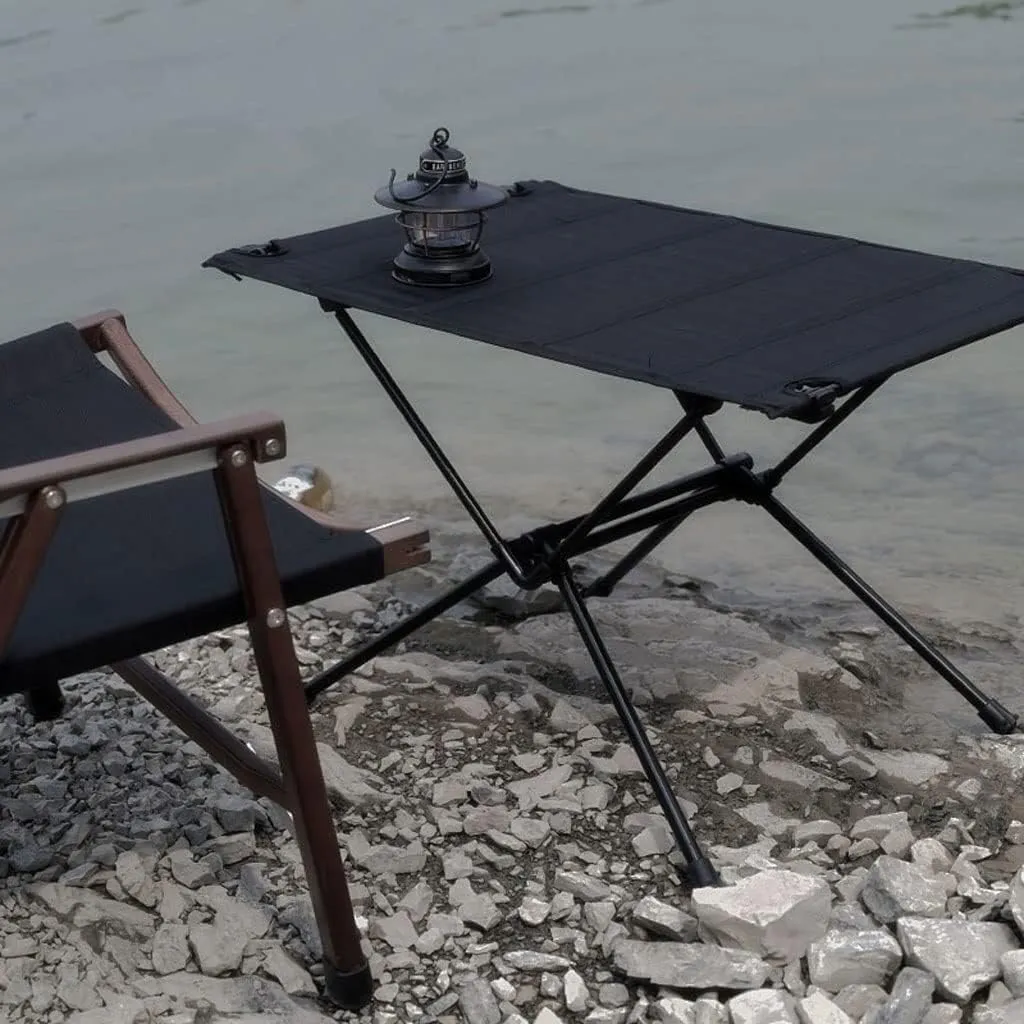 Folding Table Camping Table Picnic Table Camping Folding Table Lightweight Folding Fabric Table Aluminum Parallel Bars Camping Picnic Table Foldable Table Portable Outdoor Table