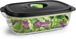 FoodSaver 2129973 Preserve & Marinate 10 Cup Vacuum Seal -Container for Quick Marinating or Freezer and Pantry Storage
