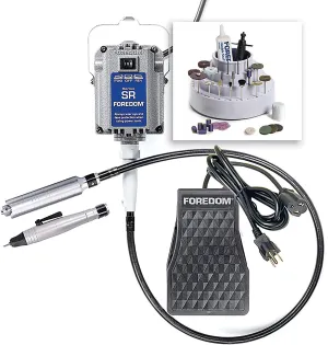 Foredom K.2200 Deluxe Jewelers Kit with 2 Handpieces, 115v