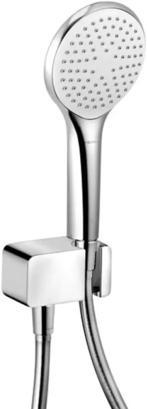 FRESHLINE 678700500 Bath Shower Set, Chrome/White