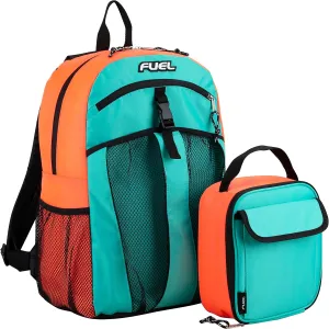 FUEL Travel Backpack Cooler Bag Lunchbox for Work Insulated Cooler Bag Lunch Bag Work Hiking Water Bottle Pockets