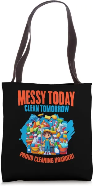 Funny Housekeeping Cleaning Quotes Housekeeper Cleaner Tote Bag