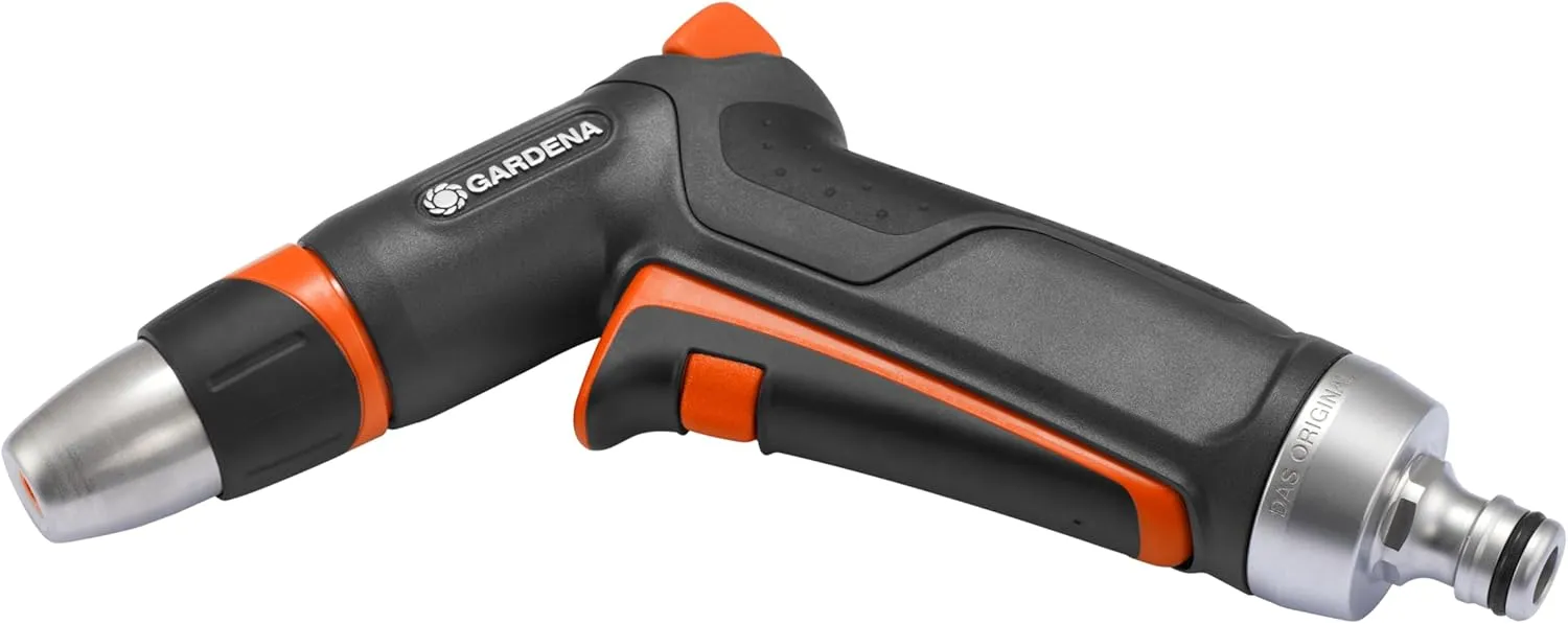 Gardena Premium Cleaning Syringe: Robust Water Sprayer for Cleaning and Watering, with Pulse Trigger and Permanent Lock, Frost Protection (18305-20)