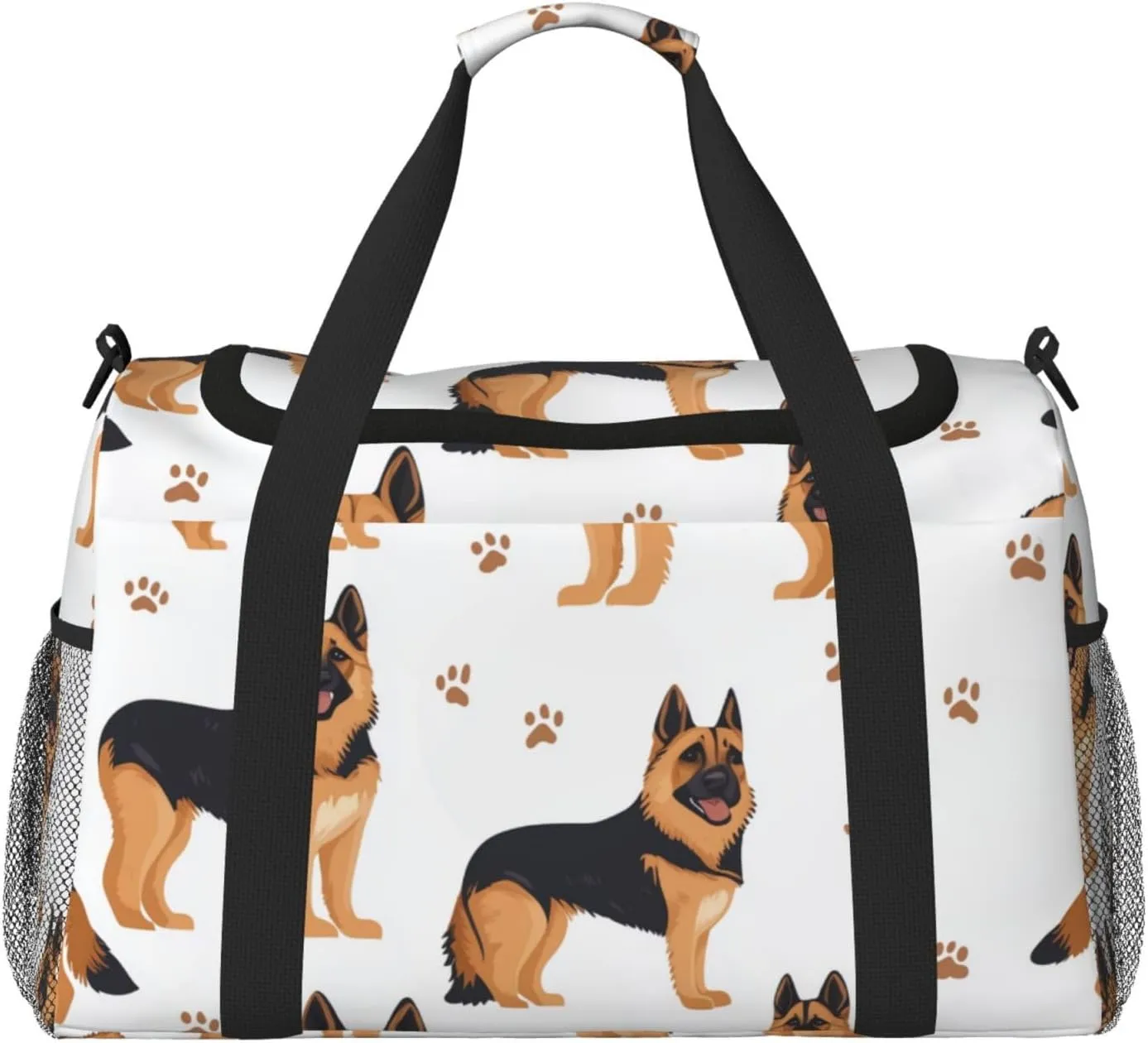 German Shepherd Dogs Travel Duffel Bag Tote Bag Sports Gym Bag For Women And Men