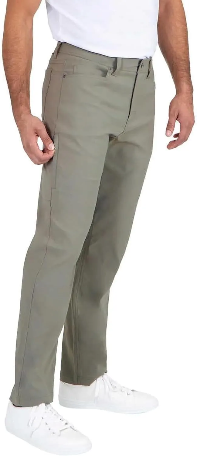 Gerry Men's Tech 5 Pocket Stretch Fabric Comfort Waistband Pant