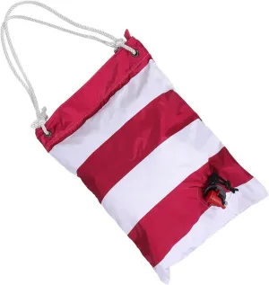 GLEAVI Wine Tote Bag Flask Compartment Insulated Liquor Pouch Beverage Bladder Spout Portable Wine Cooler Festive Christmas Design