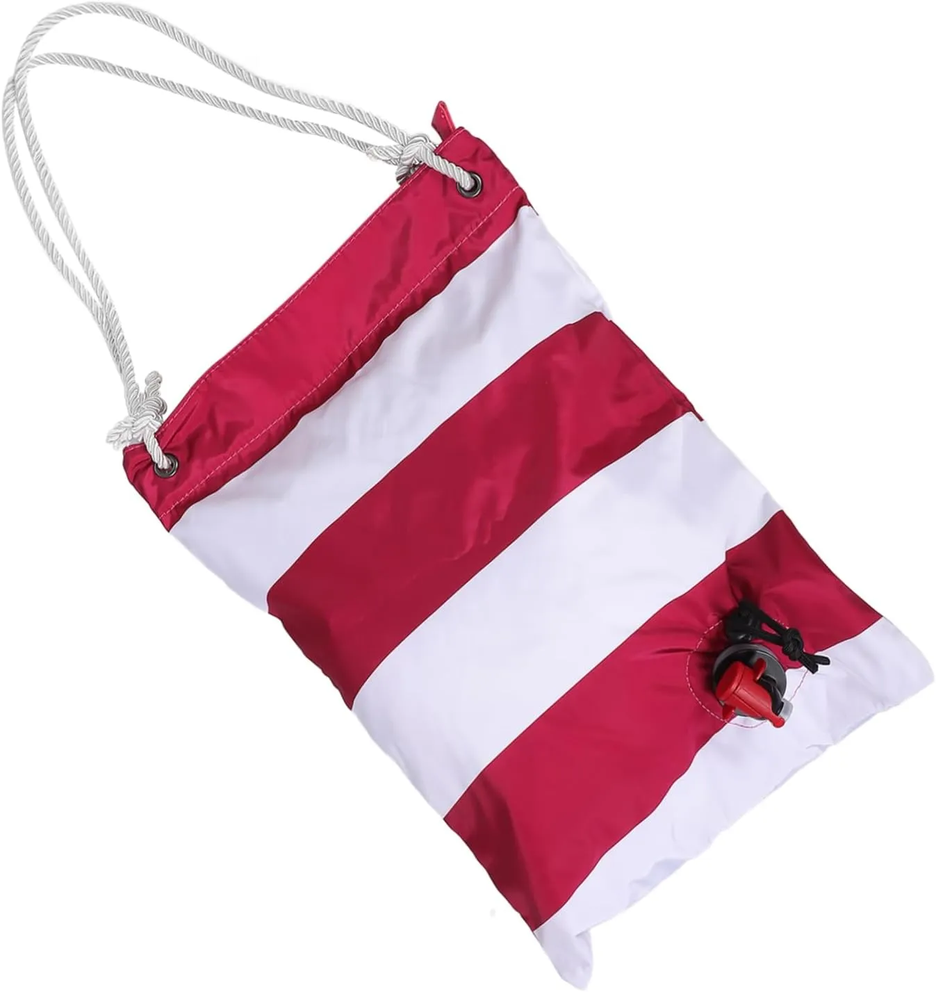 GLEAVI Wine Tote Bag Flask Compartment Insulated Liquor Pouch Beverage Bladder Spout Portable Wine Cooler Festive Christmas Design