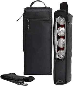 Golf Cooler Bag,Insulated Beer Sleeve,Golf Accessories for Men,Insulated Cooler Holds a 6 Pack of Cans or Two Wine Bottles,Insulated Beer Cooler for Golf,Camping,Sport Events,Park,Beach