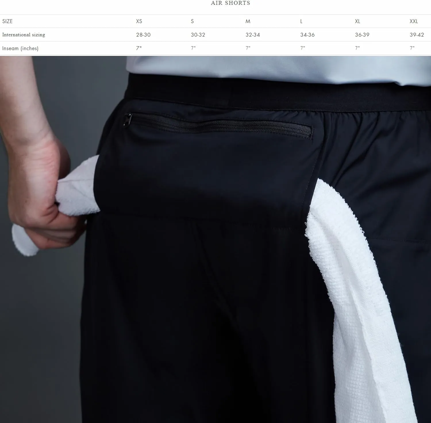 GRAPHENE-X Air Shorts | Activewear Series Workout Shorts Men | Graphene Integrated Fabric Gym Shorts | Breathable