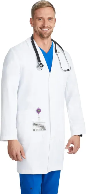 Healing Hands Lab Coat for Men's Luke Labcoat With 5 Pockets & 2-way Stretch Fabric 5151