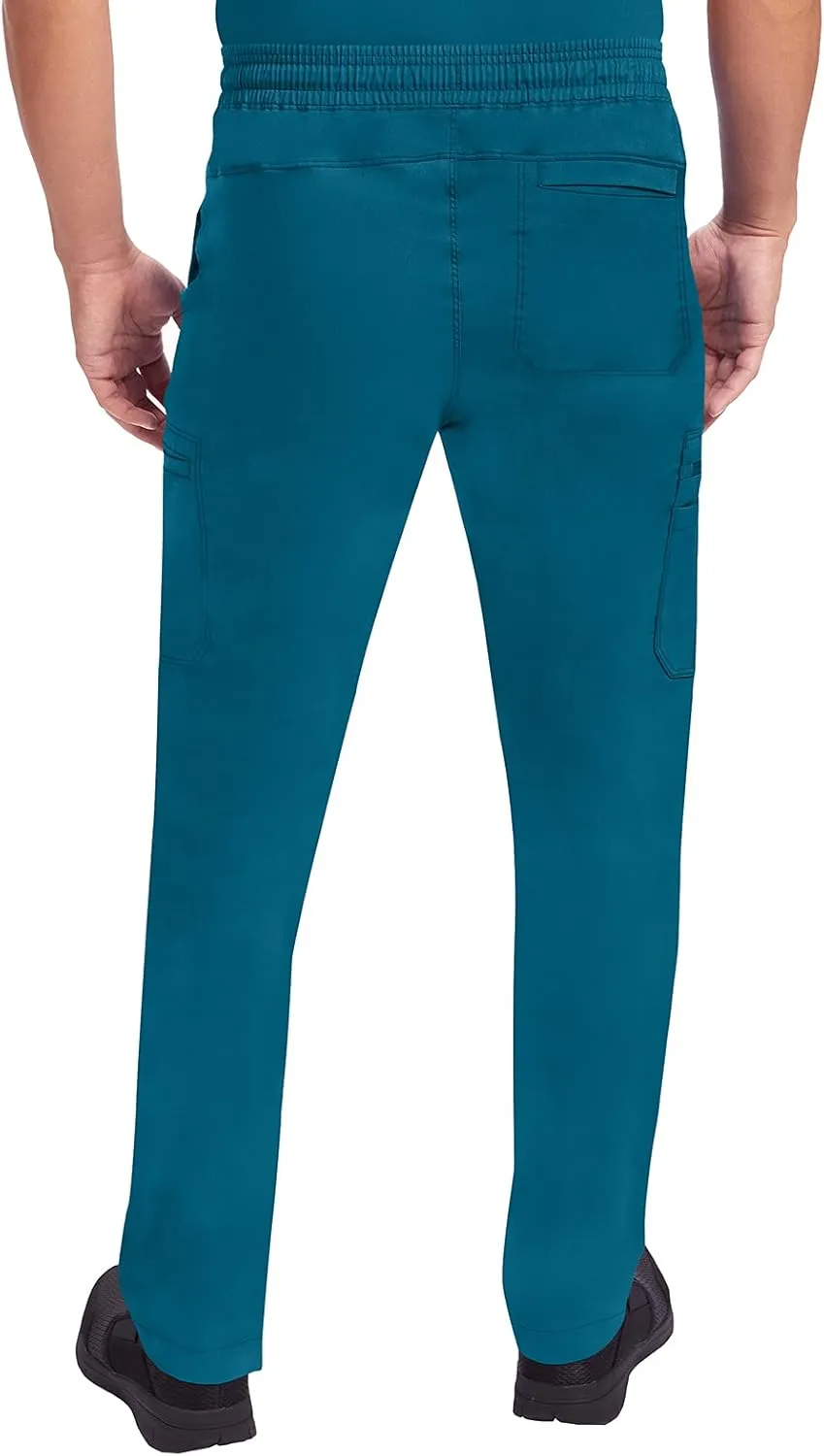 Healing Hands Scrub Pants for Men Daniel Utility Bottoms with 6 Pockets, 2-Way Stretch and Durable Fabric 9300