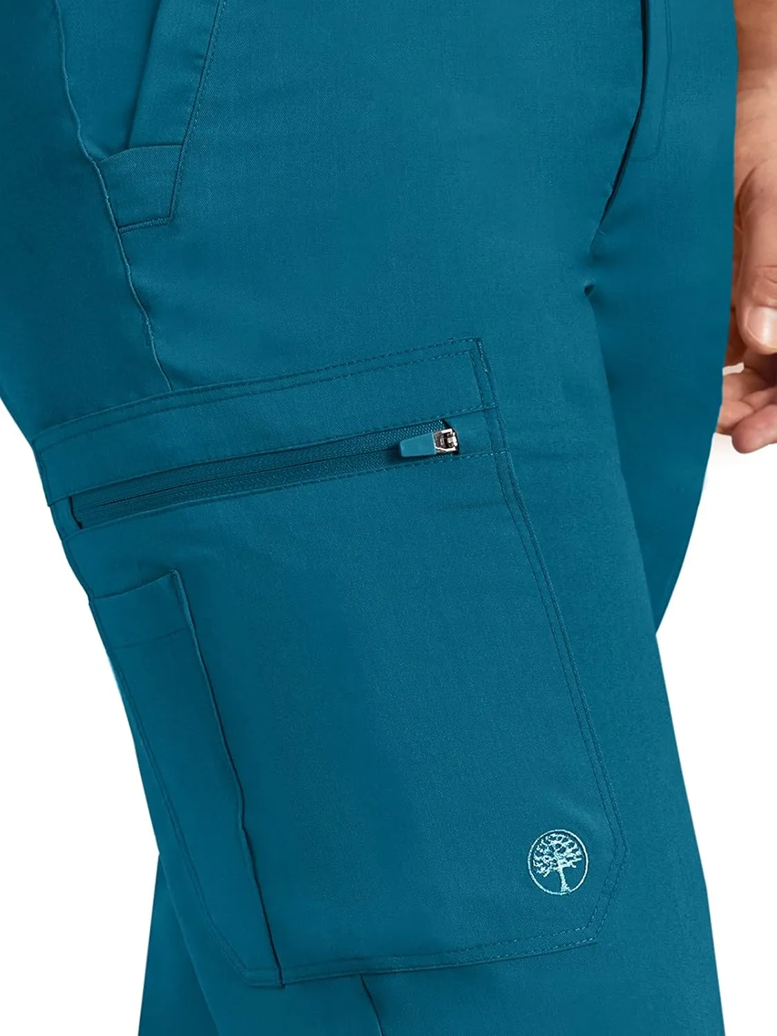 Healing Hands Scrub Pants for Men Daniel Utility Bottoms with 6 Pockets, 2-Way Stretch and Durable Fabric 9300