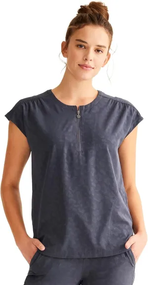 Healing Hands Scrubs for Women Jayden Scrub Top with 2 Pockets, Round Neck, Moisture Wicking and 360° Stretch Fabric HH602