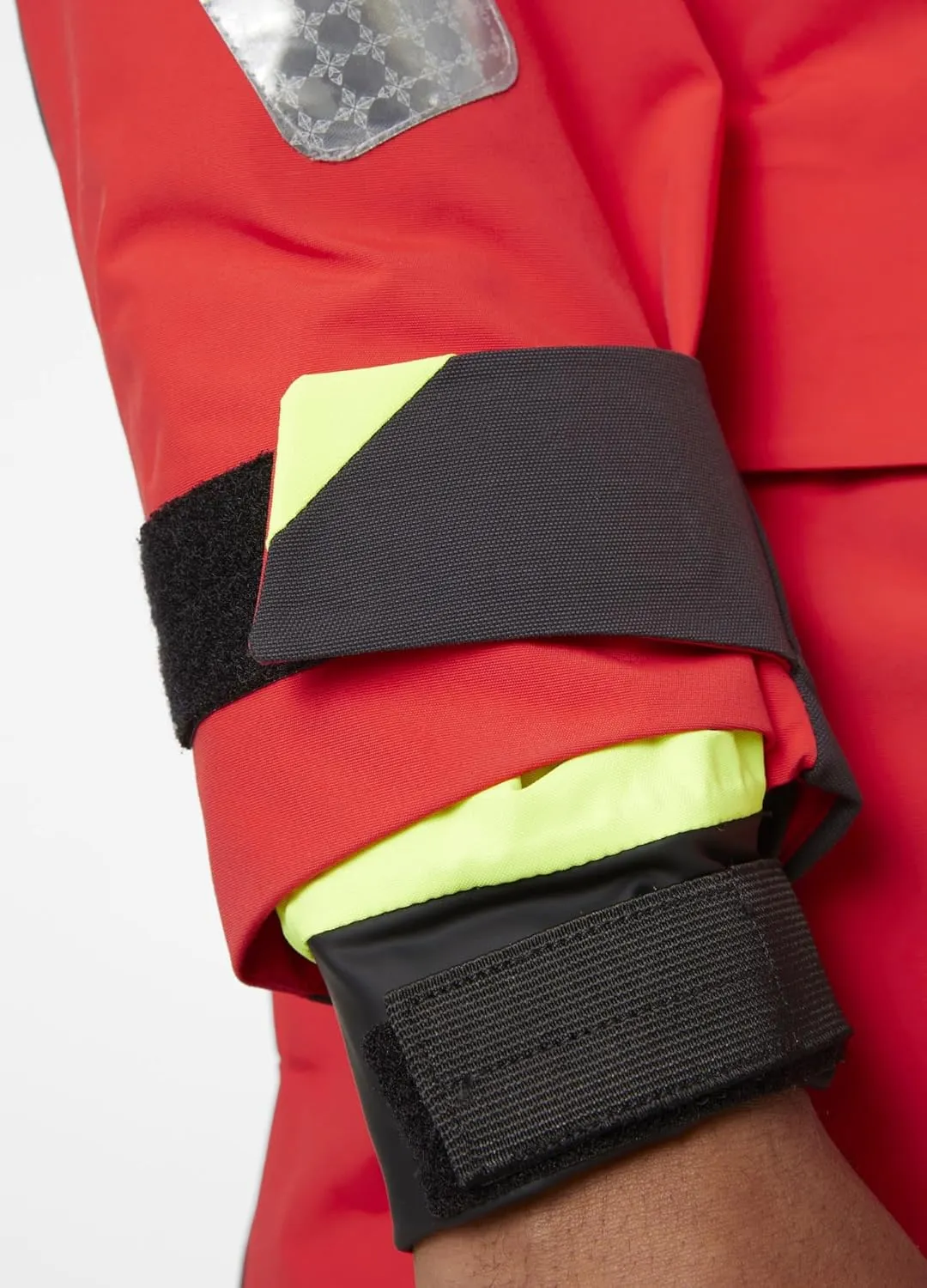 Helly-Hansen Skagen Waterproof Jackets for Men Featuring Windproof Sailing Fabric and Packable Neon Yellow Hood