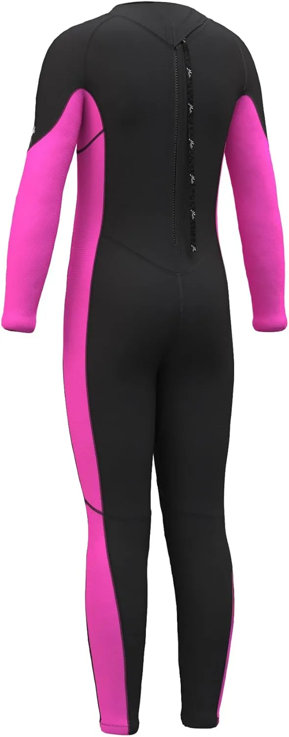 Hevto Kids Wetsuit for Boys Girls Toddler Youth 3/2mm Neoprene Full Wet Suits in Cold Water for Swimming Surfing Diving
