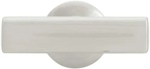 Hickory Hardware 10 Pack Kitchen Cabinet Knobs, Quality Drawer and Dresser Knob, Handle Pulls for Cabinet Doors, Bathroom Drawers, 1-15/16 Inch, Satin Nickel, Woodward Collection