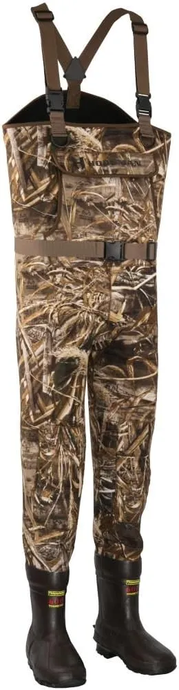 Hodgman Men's Brighton Neoprene Cleated Waders, Realtree Max, Fishing & Hunting Apparel