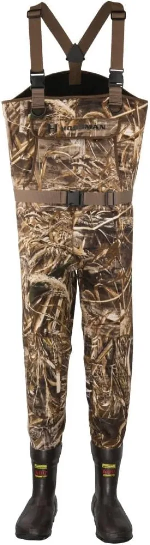 Hodgman Men's Brighton Neoprene Cleated Waders, Realtree Max, Fishing & Hunting Apparel