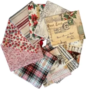 Holidays Past Tim Holtz 10 Assorted Fat Quarter Bundle Precuts | FB4FQTH.HOLIDAYSPAST