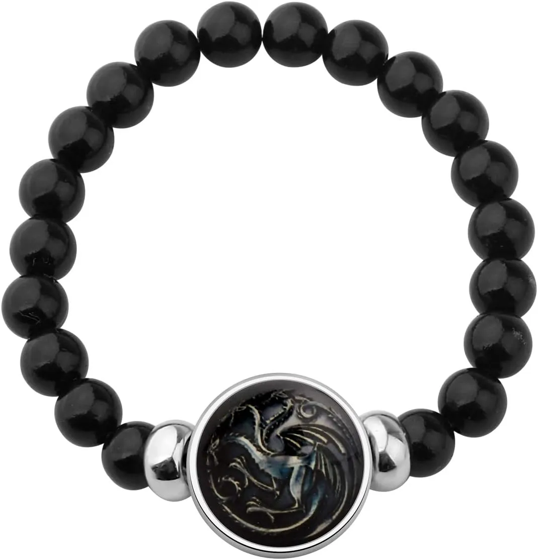 HOLLP GOT Inspired Bracelet GOT Fans Gift Nine Families Bracelet Gift for Boyfriend