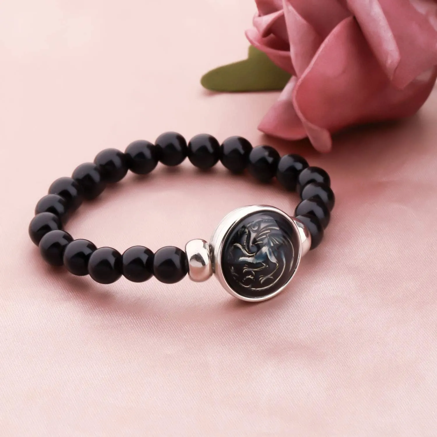 HOLLP GOT Inspired Bracelet GOT Fans Gift Nine Families Bracelet Gift for Boyfriend