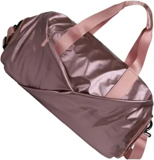 Homoyoyo Large Capacity Travel Sports Bag Oxford Fabric Portable Gym Bag Separate Shoe Compartment Dry/wet Separation Shoulder Bag for Fitness Travel Random