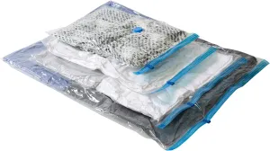Honey-Can-Do 16-Pack Vacuum Storage Bags Variety Pack with Hand Pump Included