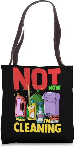 Housekeeping Professional Cleaning Household Homemaking Tote Bag