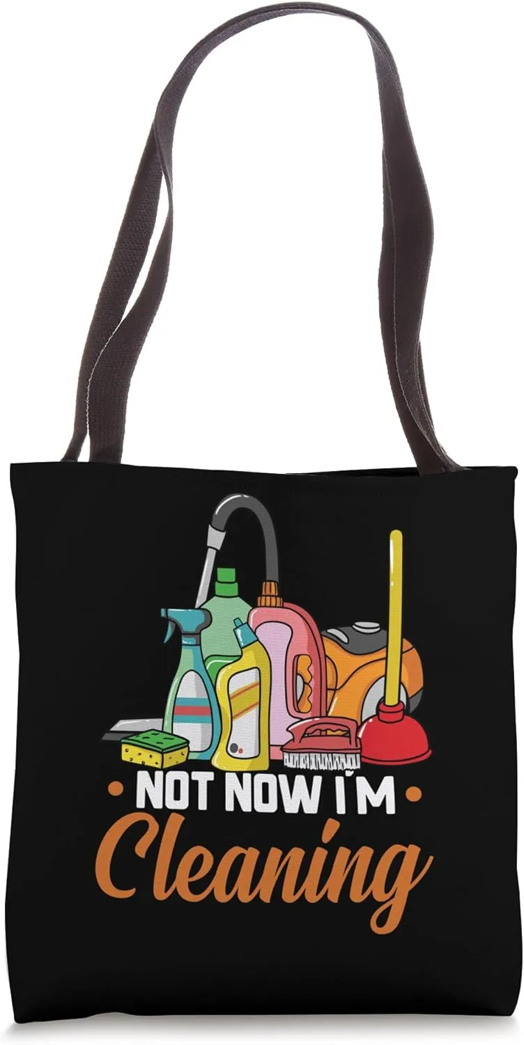 Housekeeping Professional Cleaning Household Homemaking Tote Bag