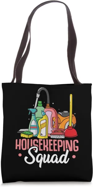 Housekeeping Professional Cleaning Household Homemaking Tote Bag