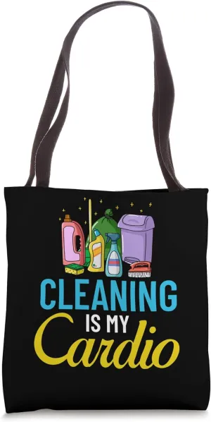 Housekeeping Professional Cleaning Household Homemaking Tote Bag