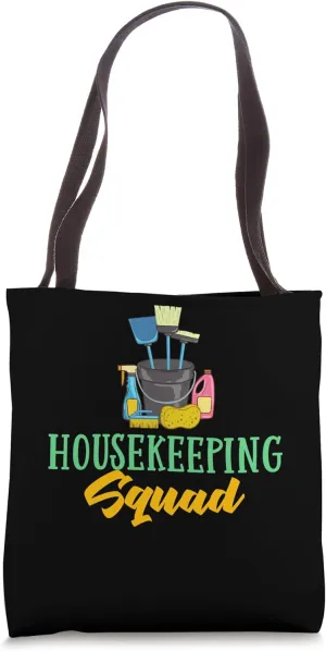 Housekeeping Professional Cleaning Household Homemaking Tote Bag