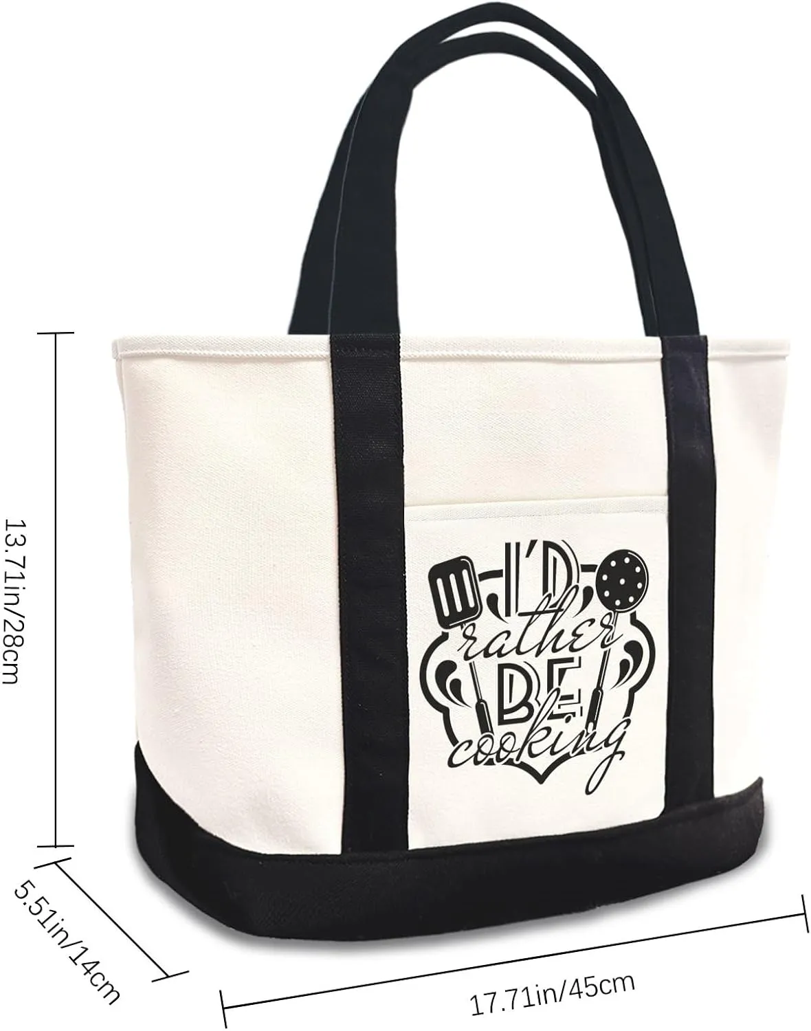 I'd Rather Be Canvas Tote Bag Canvas Bag Suitable For Advertising,Promotion, Gift, Activity