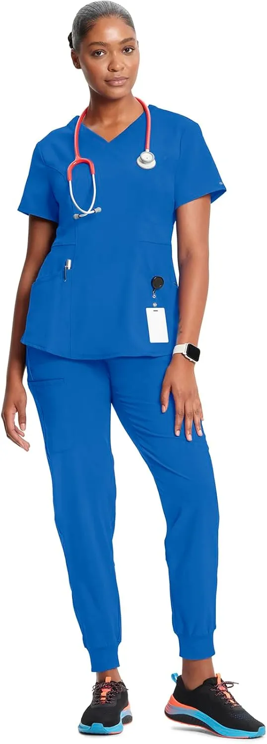 Infinity Cherokee V-Neck Women's Nurse Scrub Top, 4-Way Stretch, Superior Performance and Comfort CK623A