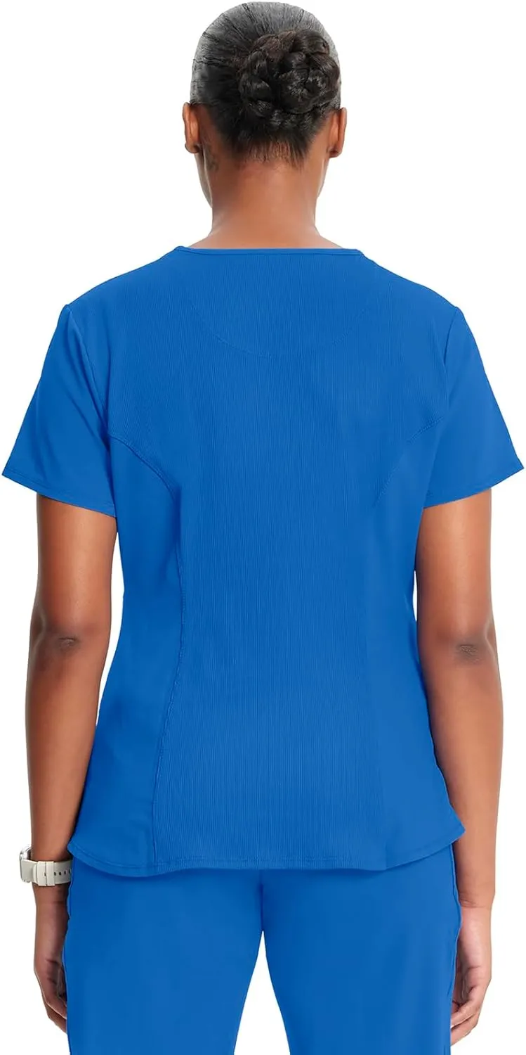 Infinity Cherokee V-Neck Women's Nurse Scrub Top, 4-Way Stretch, Superior Performance and Comfort CK623A