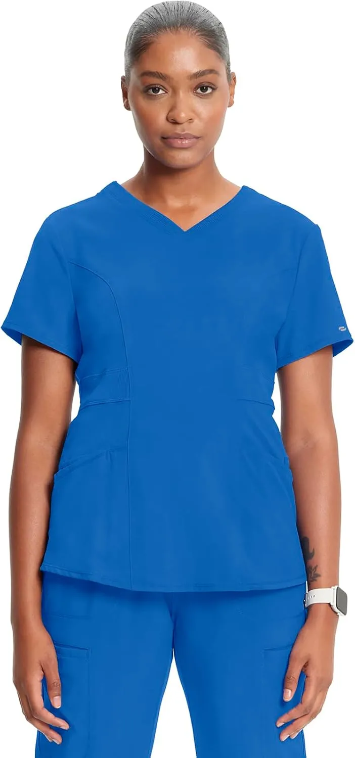 Infinity Cherokee V-Neck Women's Nurse Scrub Top, 4-Way Stretch, Superior Performance and Comfort CK623A