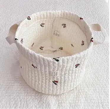 INS Baby Bags Cute Bear Embroidery Diaper Bag Caddy Nappy Cart Storage Mummy Maternity Bag