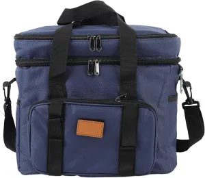 Insulated Cooler Bag, 23L 38 Cans Capacity Leakproof Portable Travel Cooler, Foldable Soft Lunch Bag for Outdoor Camping, Hiking, Beach, Picnic, BBQ, Fishing