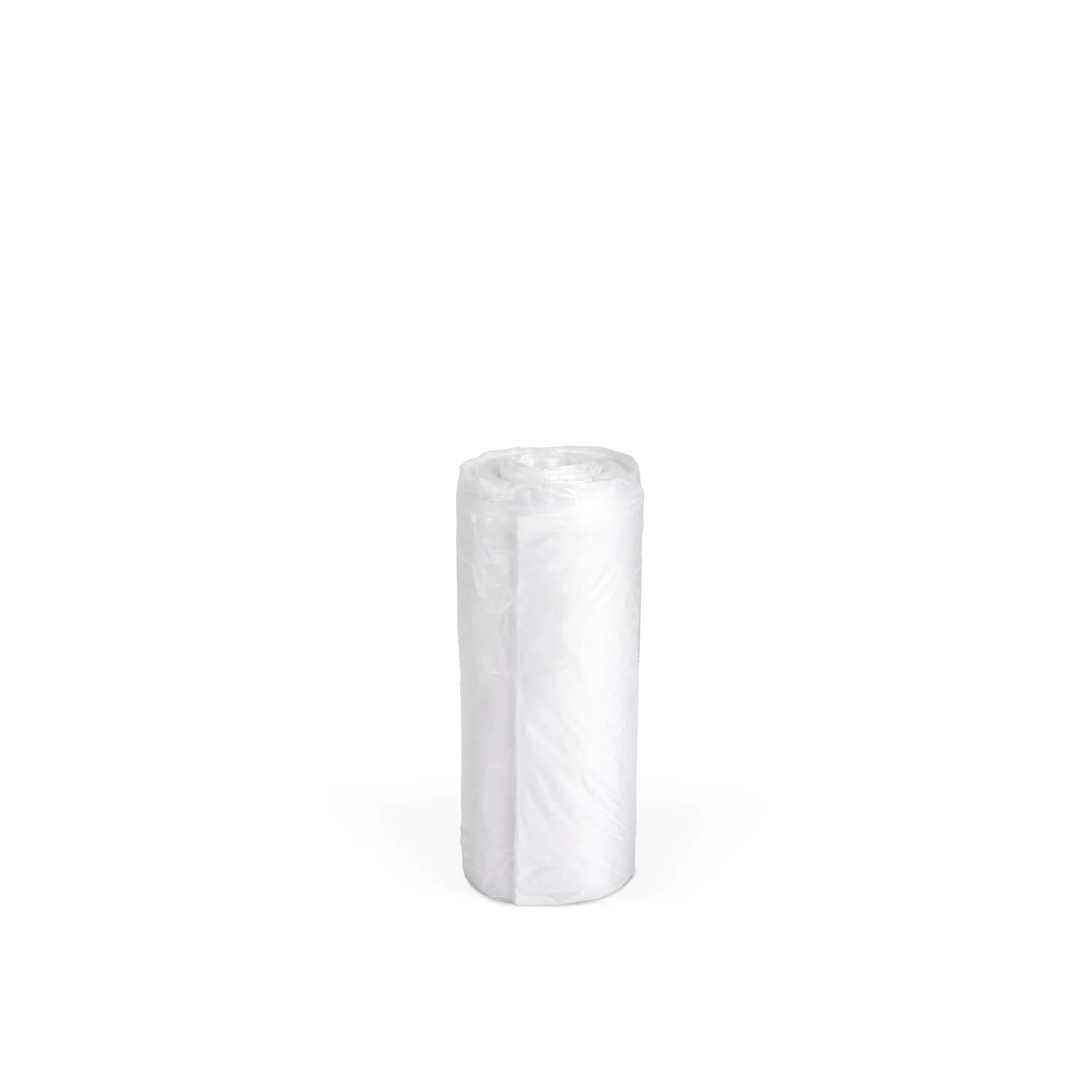 Inteplast EC243306N 12-16 Gallon Capacity, 33" Length x 24" Width x 6 Micron Thickness, Natural Color, High-Density Commercial Coreless Roll Can Liner (Case of 20 Roll, 50 Bags per Roll)