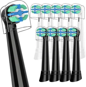 IO Replacement Heads Compatible with Oral B iO, Replacement Brush Heads Compatible with Oral-B iO 2 3 4 5 6 7 8 9 10 Series Electric Toothbrush, 10 Pack